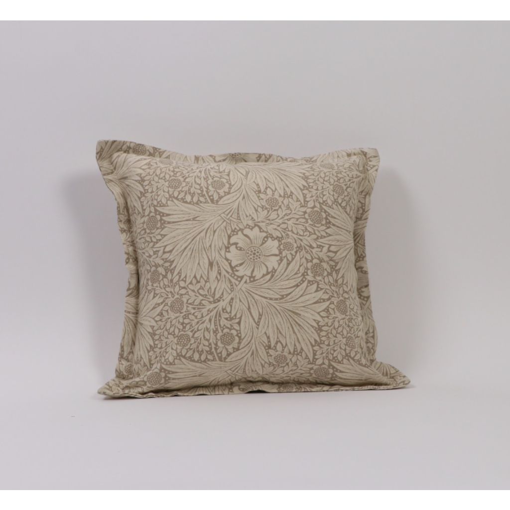 Morris & Co Cream Leaves Pillow